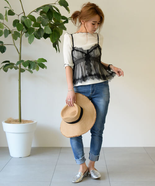 ビスチェ コーデ 春夏18選 上級者に学ぶ着こなしテク Mine Line News