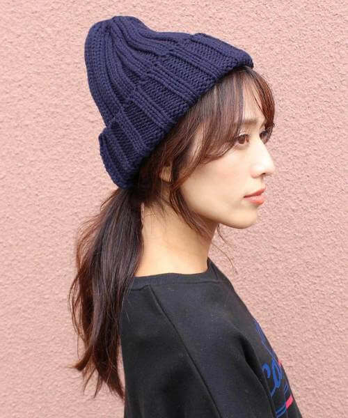 ニット帽のかぶり方 を極めてもっとおしゃれに お手本コーデ 23選 Mine Line News