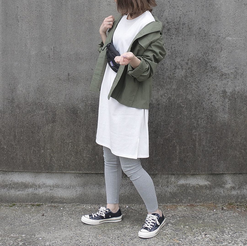 Tシャツワンピで楽チン ダサ見えしらず 今っぽ正解集 Minesスナップ Mine Line News