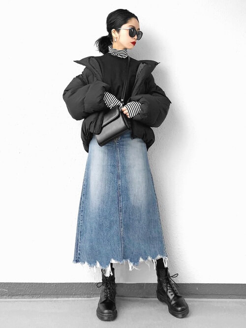 薄色デニムが旬 アイスブルーデニム活用テク19 オシャレなお手本コーデ集 Mine Line News