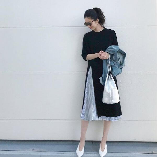 ワンピース重ね着コーデ 手持ちの服でマンネリ解消 お手本テク25選 Mine Line News