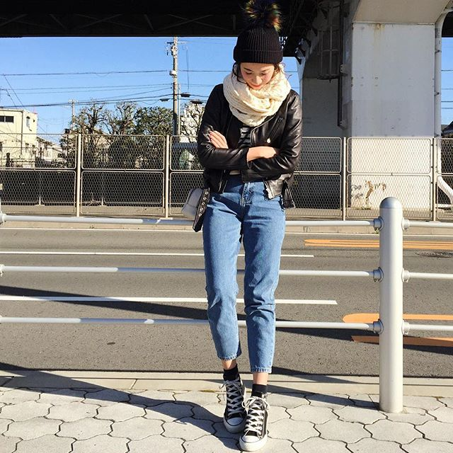 スヌードコーデで簡単格上げ お手本スタイル 23選 Mine