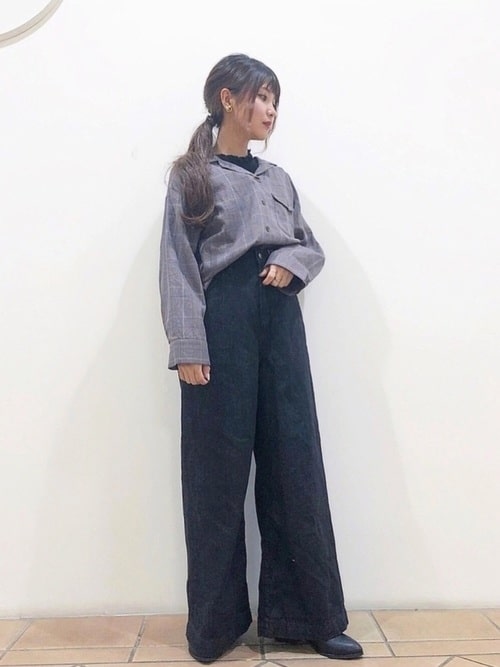 レディースの開襟シャツコーデ 26選 お手本着回しテク Mine Line News