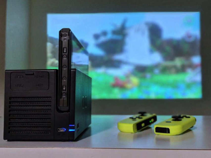 大画面でswitchをプレイできるプロジェクター