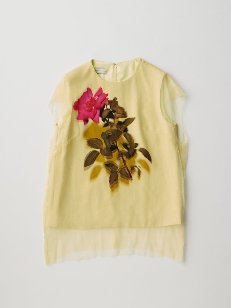 編集者 渡部かおりの かわいい ゼミナール Vol 1 ドリス ヴァン ノッテンの花柄 Ginza Line News