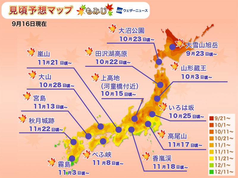 秋晴れの千畳敷カール 紅葉への準備進む ウェザーニュース Line News