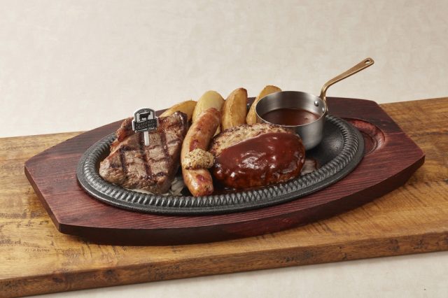 サラダバーとドリンクバーも楽しめる カウボーイ家族で期間限定