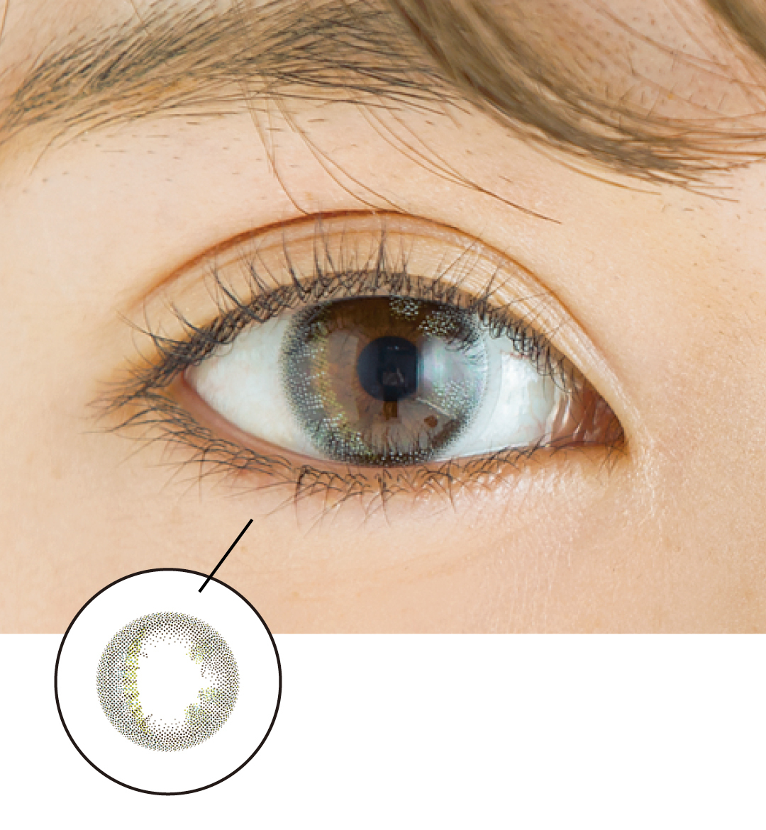 今っぽうるみ目に必要なのは カラコンじゃなくてキャッチライトレンズ