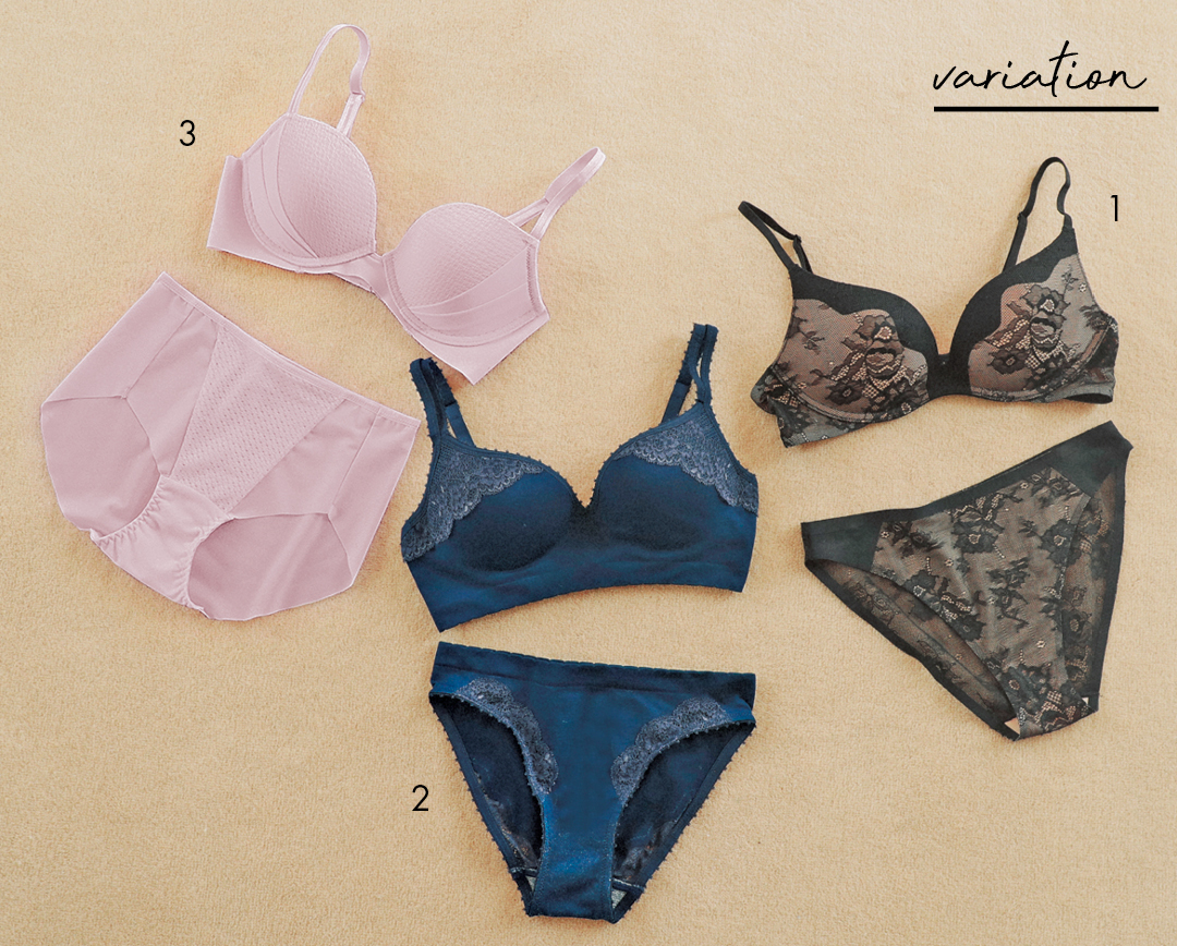 馬場ふみかのランジェリー 痛くないのにきれいな谷間を作るブラはコレ