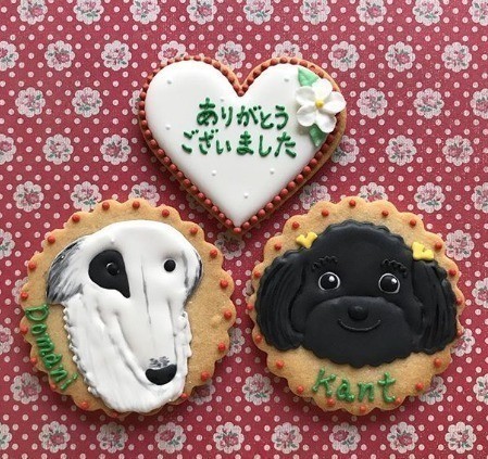 愛犬と私の記念日を祝おう 話題のアイシングクッキー