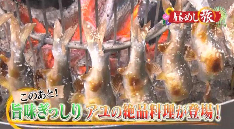 伝統のやな漁で捕れた天然アユの炊き込み飯 昼めし旅 あなたのご飯見せてください テレ東プラス Line News