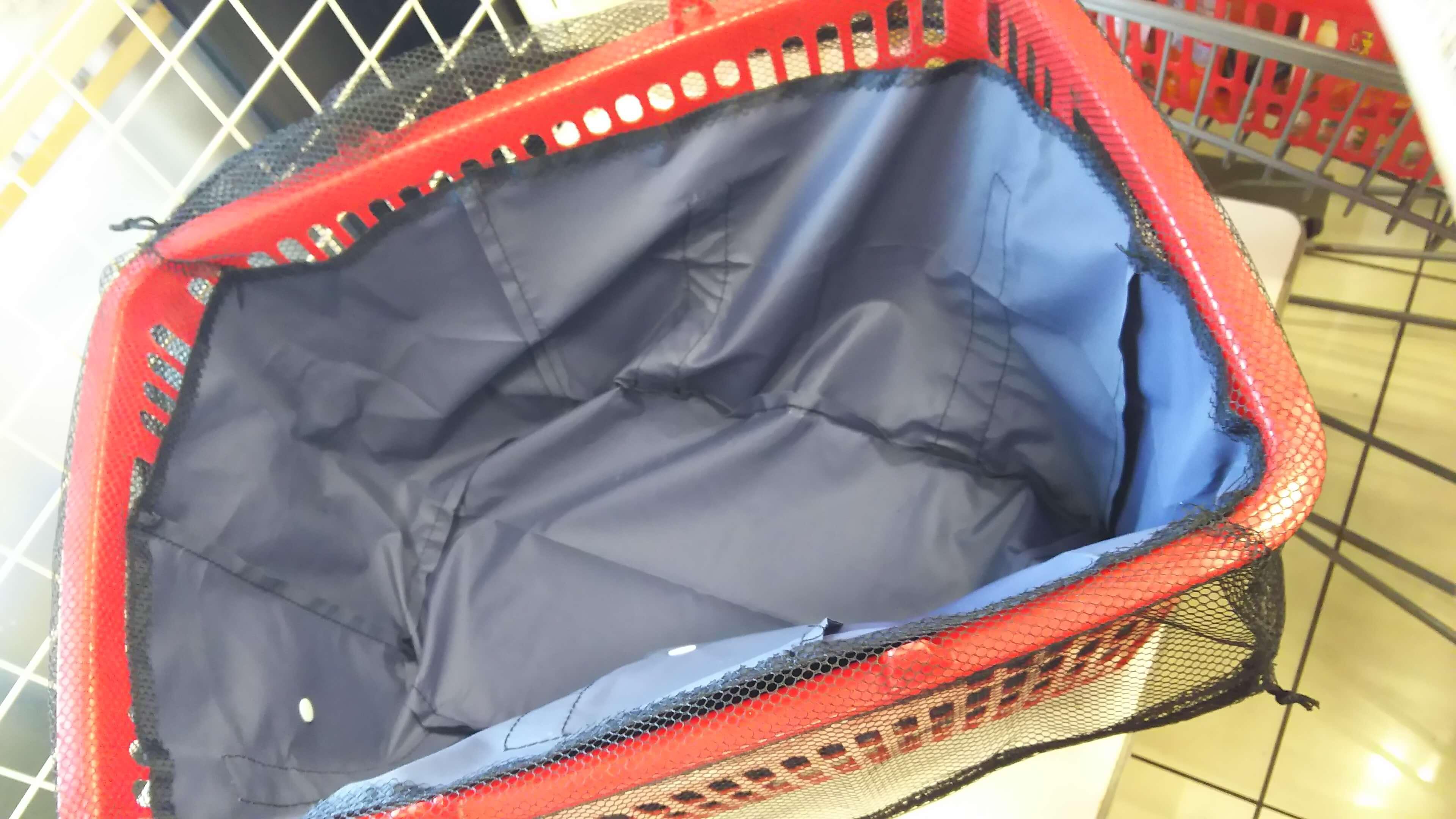 便利 時短なエコバッグを発見 スリーコインズの 買い物バッグ で袋詰め作業が不要に