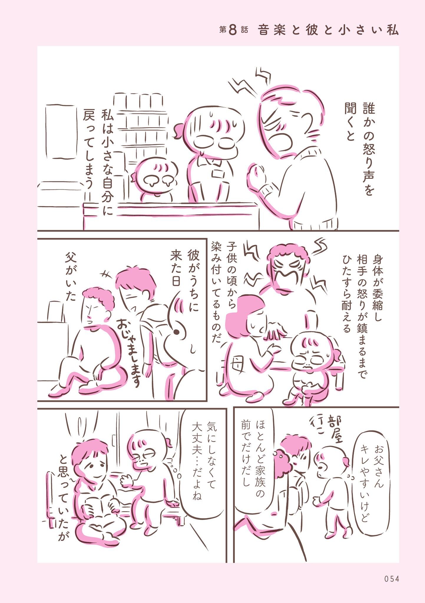 下の階から響く父の怒鳴り声 思わず縮こまる私に彼が アゴが出ている私が彼氏に救われるまで レタスクラブ