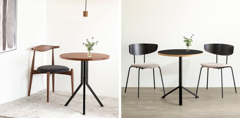 KANADEMONO カナデモノ THE CAFE TABLE 80cm カナデモノ KANADEMONO