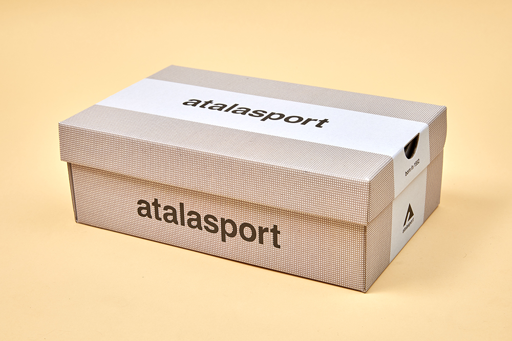 ナイジェルケーボン×アタラスポーツのスニーカーは、技アリ加工が 中古商品は完璧な物 Nigel cabourn ナイジェルケーボン atalasport スニーカー