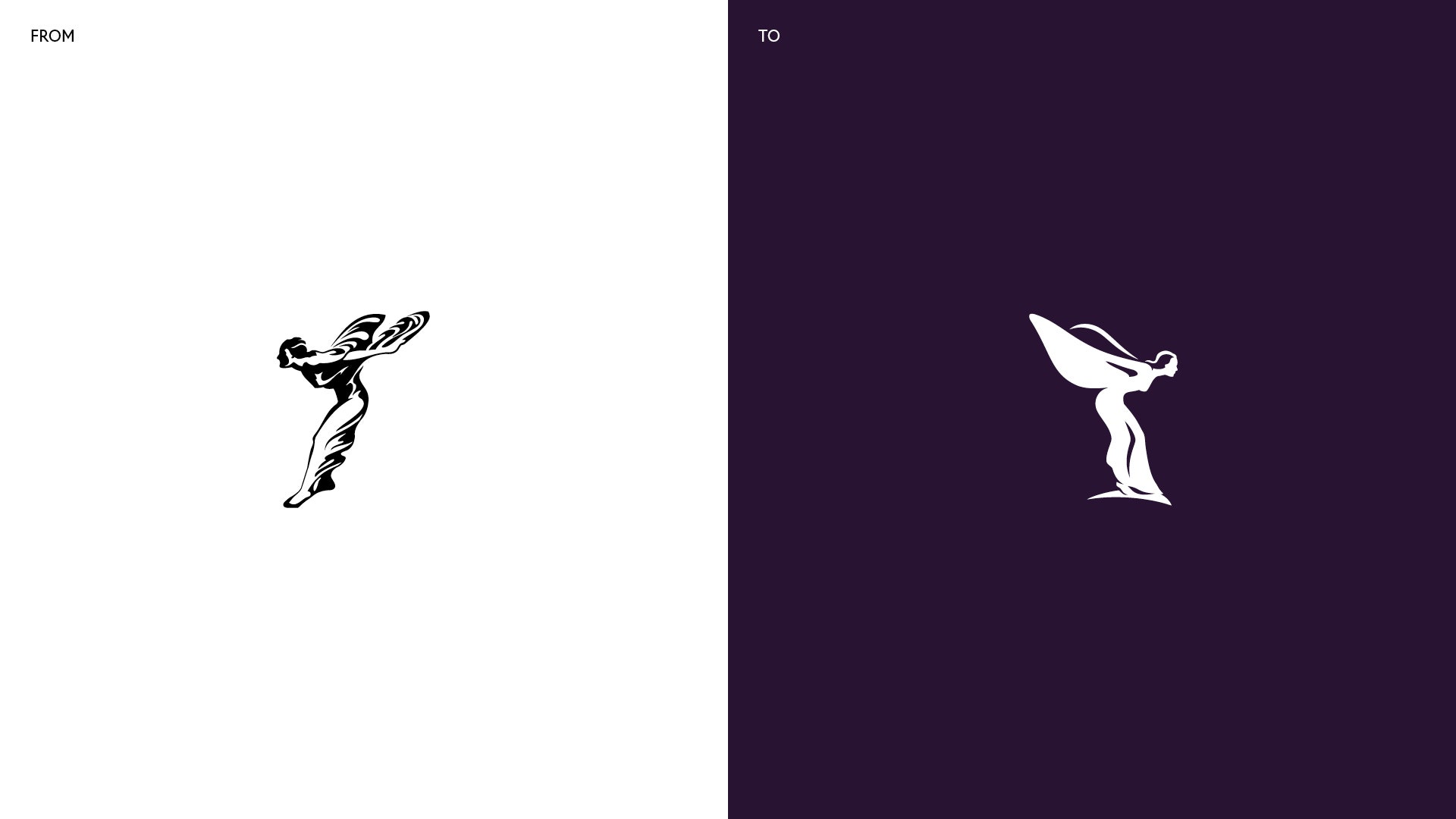 脱 自動車会社 宣言 ロールス ロイスのブランドロゴが変わった Gq Japan Line News