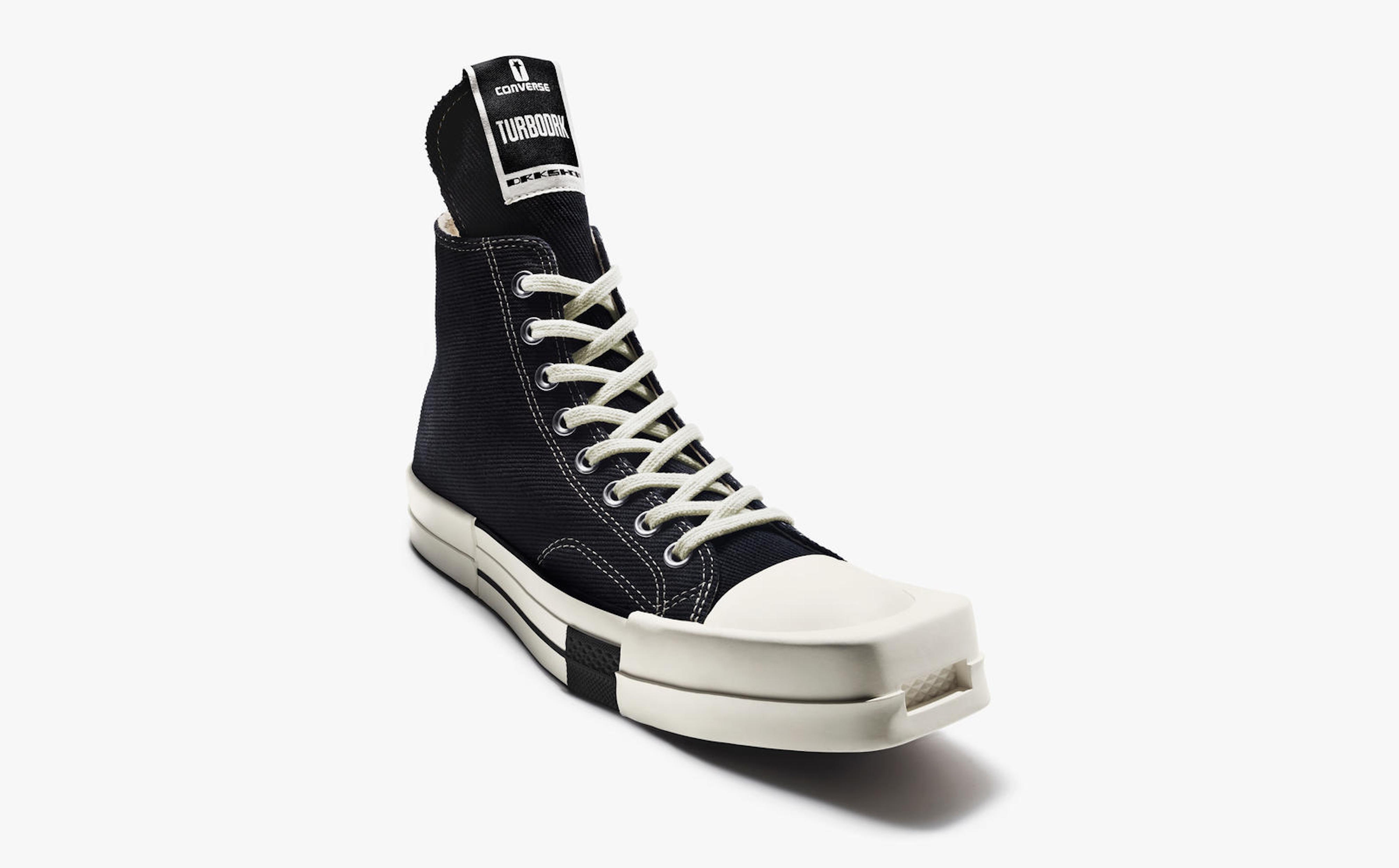 リック・オウエンス×コンバースの初コラボスニーカーがついに発売（GQ JAPAN）