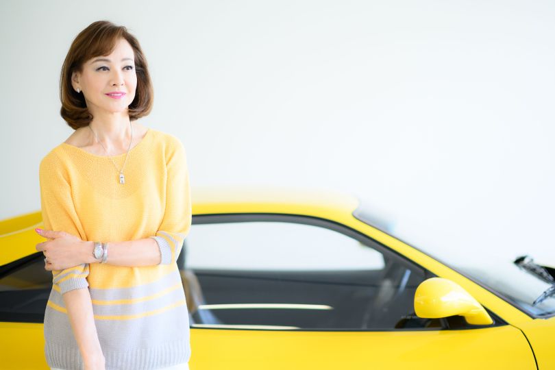 29歳 フェラーリを買う Vol 12 女優 夏樹陽子が語る フェラーリの魅力とは 前編 Gq Japan Line News