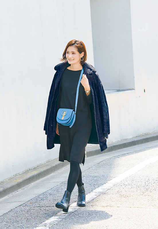 冬の黒ワンピース9選 19 30代40代レディースファッション Domani Line News