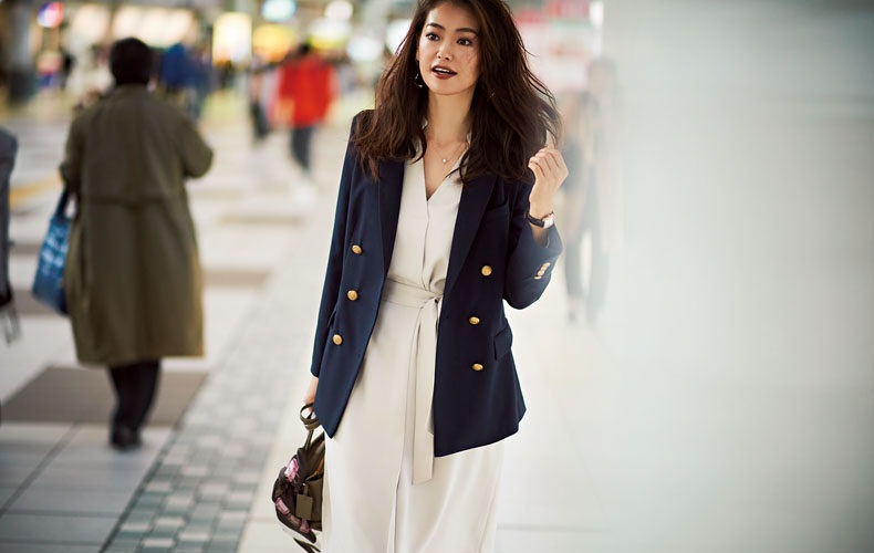 グレーワンピースコーデ5選 秋 30代40代レディースファッション Domani Line News