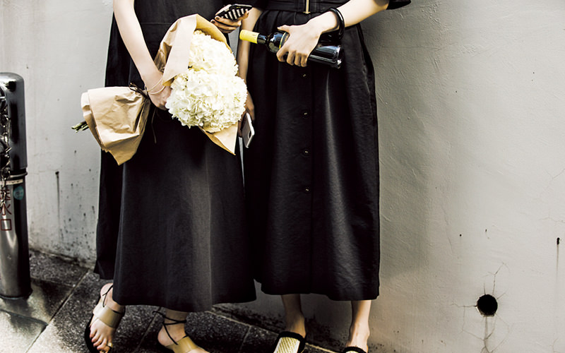 黒ワンピース 今年買うなら ひとくせ 長め ポケットありが新ルール Oggi Line News