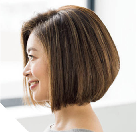 前髪なしボブのヘアスタイル アレンジ特集 ショート ミディアムやストレートも Oggi Line News