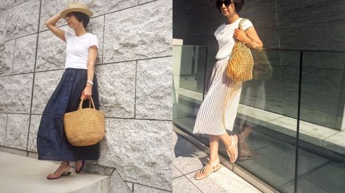 身長152cmの着こなし】ブルネロ クチネリのドローストリングタイト クリアランス超高品質 Brunello Cucinelli ロングスカート ロングスカート
