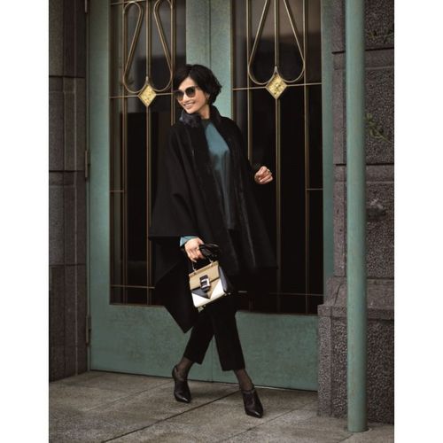 mfil（ミカコナカムラ）チェスターコート38 MIKAKO NAKAMURA