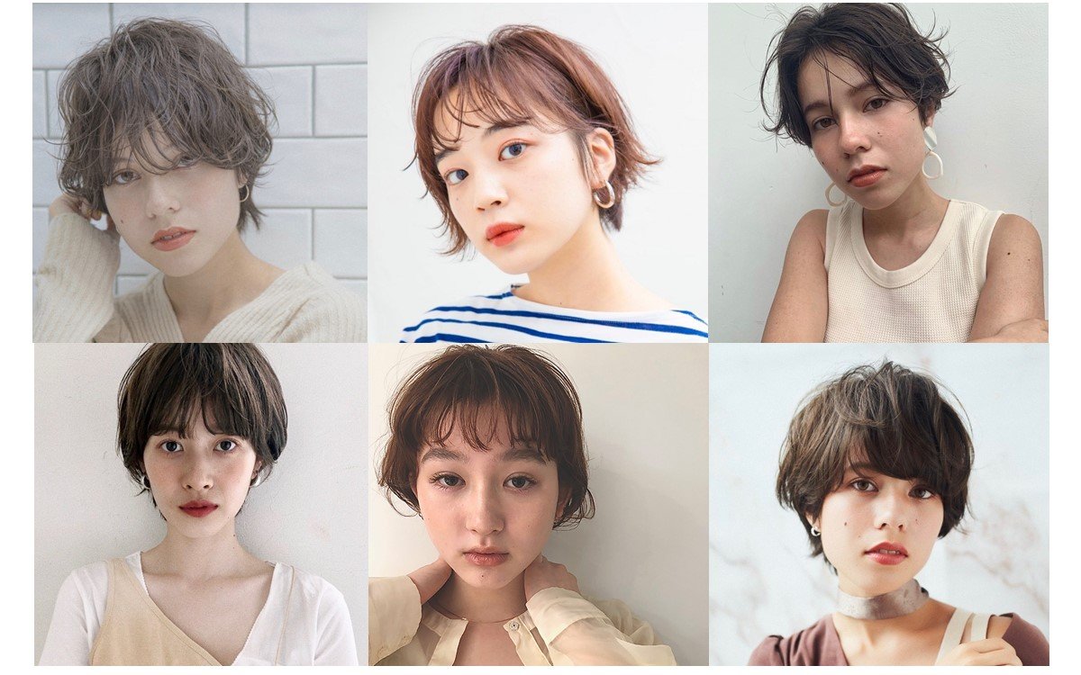 即 アカ抜ける ショートヘア パーマ 実例15 美的news