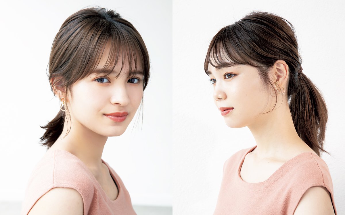 絶壁さんもハチ張りさんも美頭に ひとつ結びのアレンジで簡単解決 美的news Line News