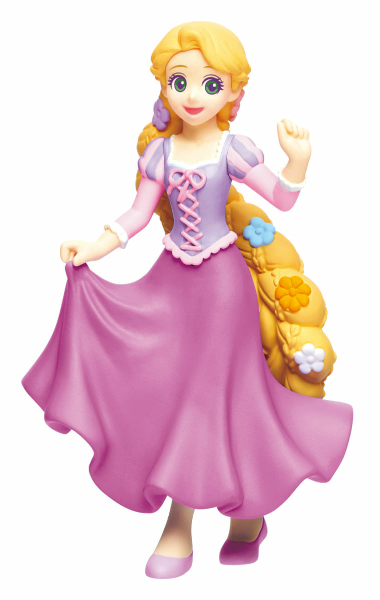 シンデレラ アリエル ラプンツェルの3人のプリンセスが登場 バンダイ 食玩 Disney プリュネルドール Dtimes Line News