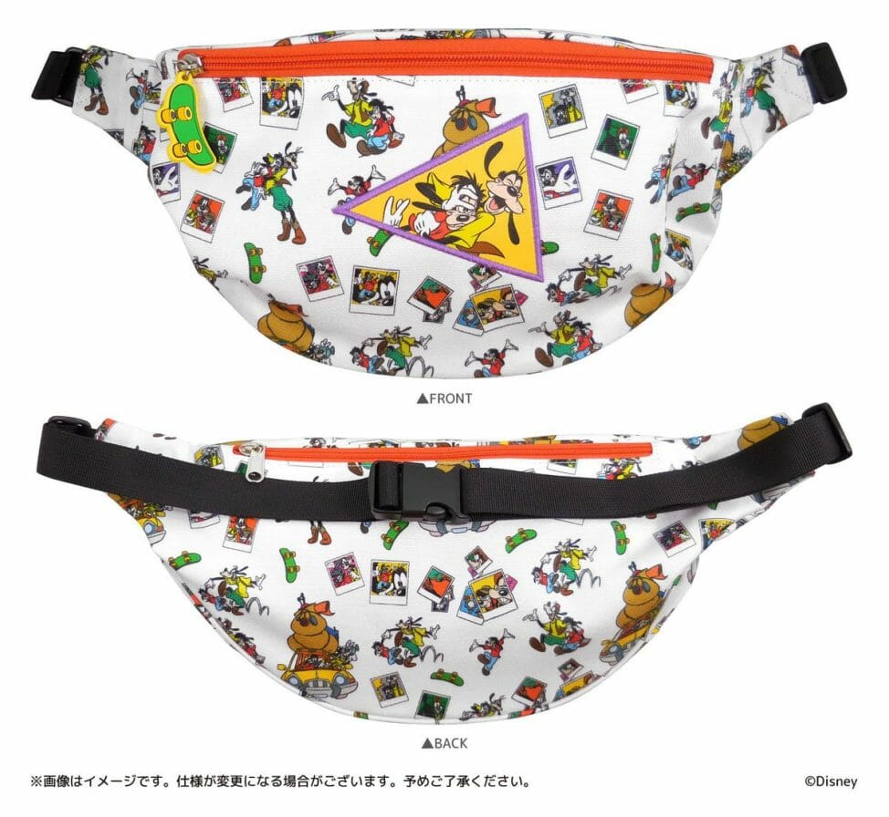 旅行気分が味わえるボディバッグやポーチも キデイランド ディズニー グーフィー マックス グッズ Dtimes Line News