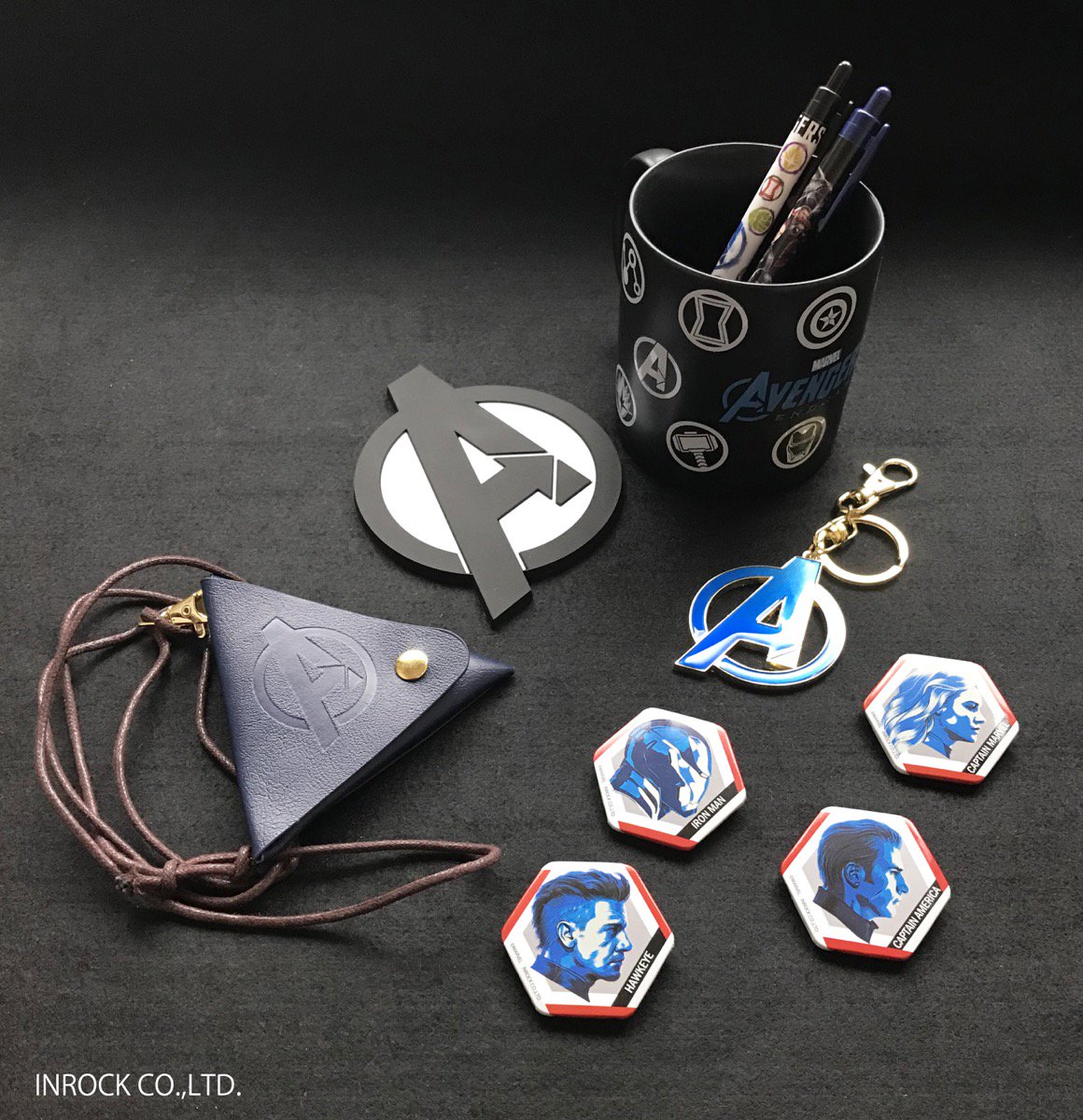 アベンジャーズ　エンドゲーム　限定　ネックストラップ アベンジャーズ エンドゲーム ネックストラップ 非売品 マーベル