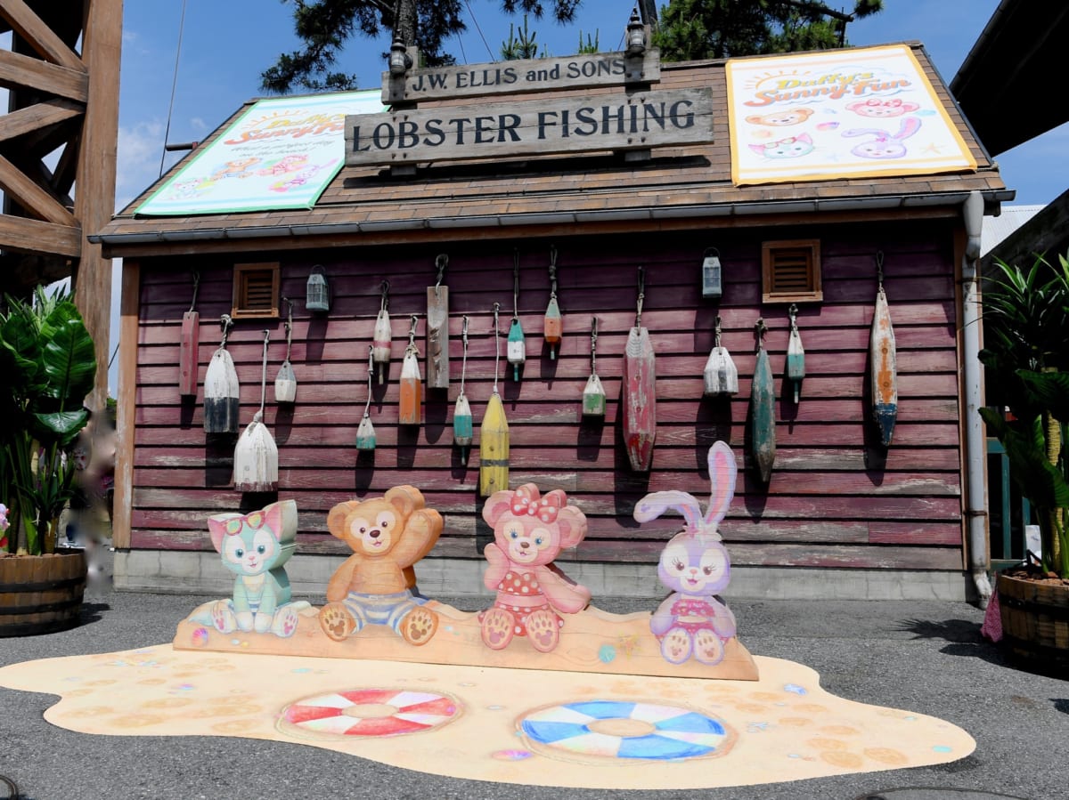 夏を満喫するダッフィーたちのフォトスポット デコレーション 東京ディズニーシー ダッフィーのサニーファン19 Dtimes Line News