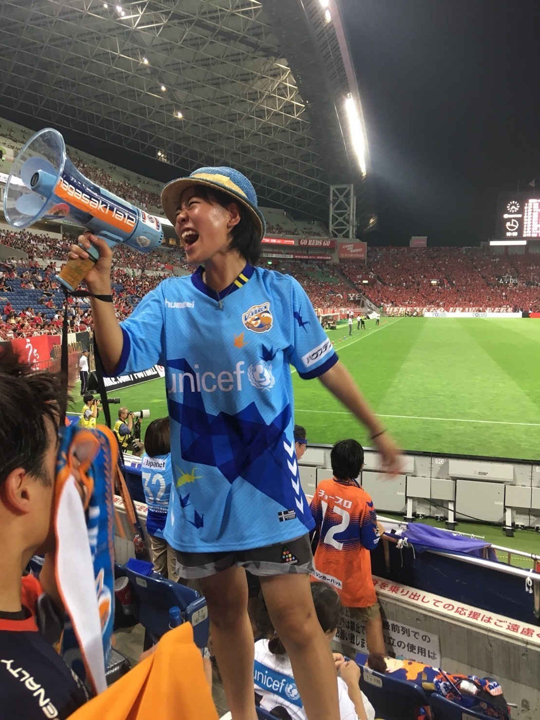 ゴール裏は 誰もが楽しめる場所 19歳女子大生が長崎で広める応援文化 V ファーレン長崎 Note ノート