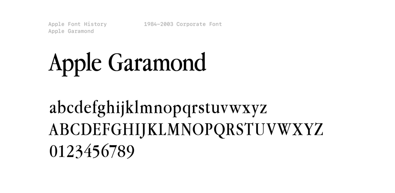 Apple Font History 〜書体で見るAppleの歴史1〜（note（ノート））