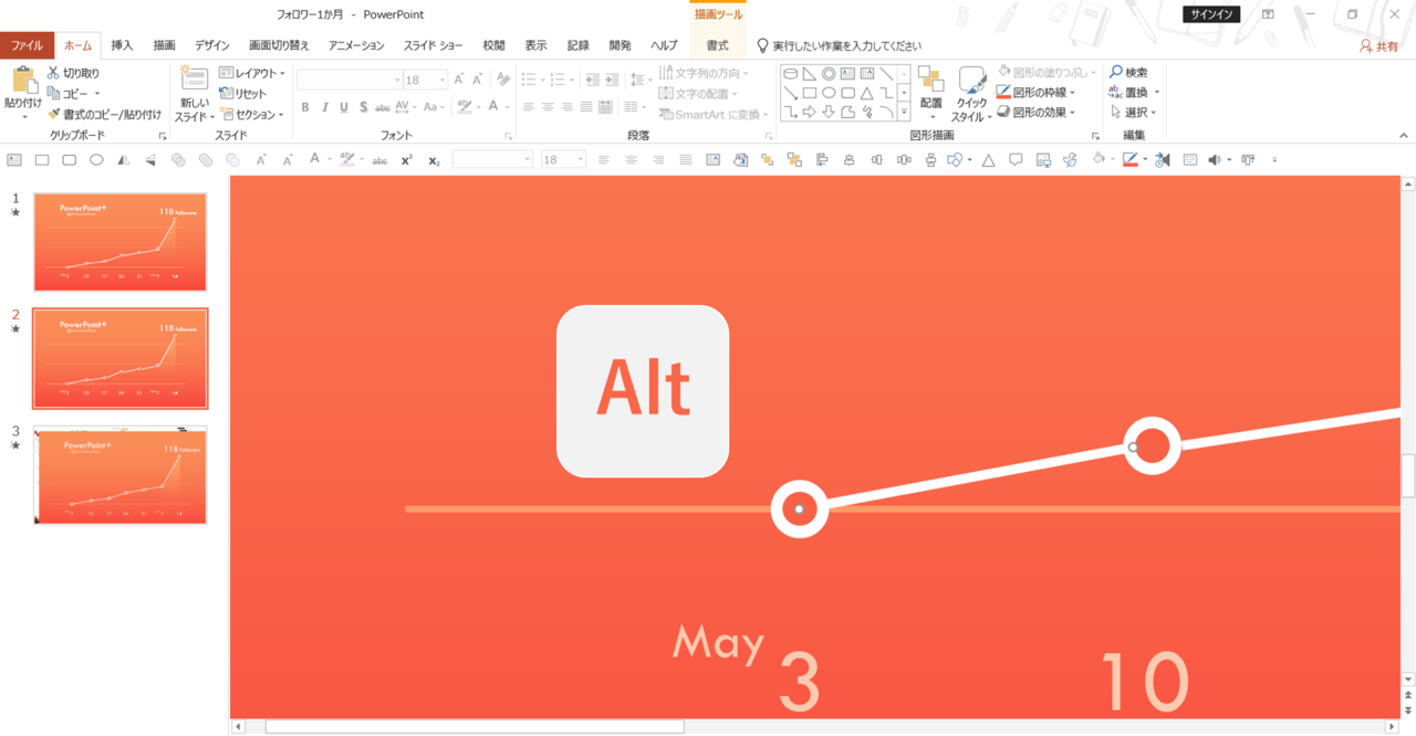 Powerpointで動く折れ線グラフを作ってみた Note ノート Line News