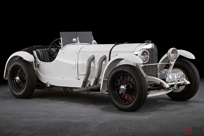 メルセデスベンツssk 赤 ルパン三世 都内で