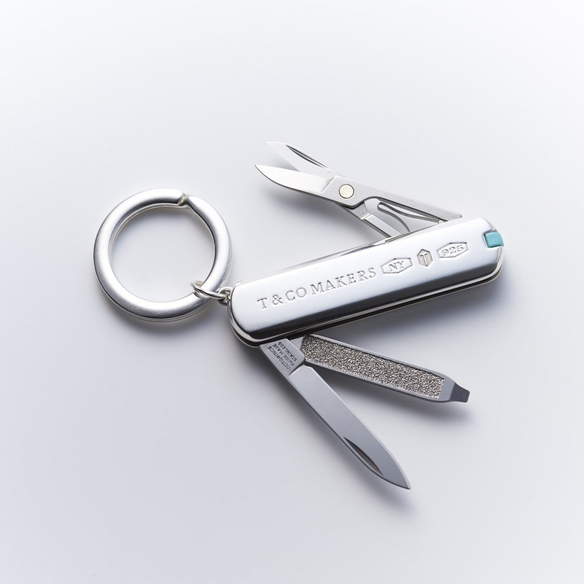 TIFFANY&Co. VICTORINOX Ag925 アーミー キーホルダー TIFFANY&Co. VICTORINOX Ag925 アーミー キーホルダー