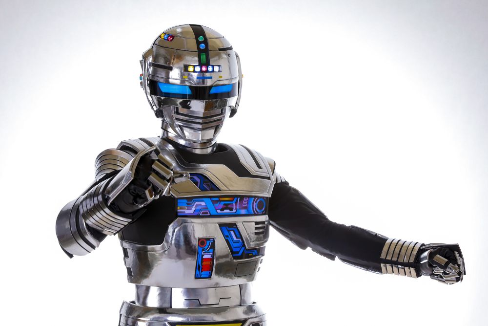 ヒーロー手袋 -簡易版- 宇宙刑事 メタルヒーロー風 コスプレ