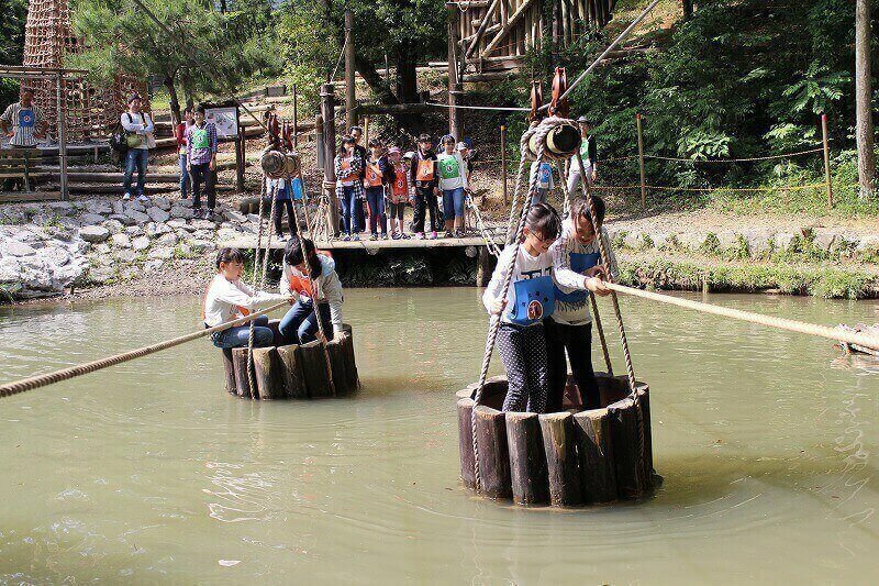 大阪府の子供が絶対喜ぶアスレチック 幼児ok 本格コースも 後編