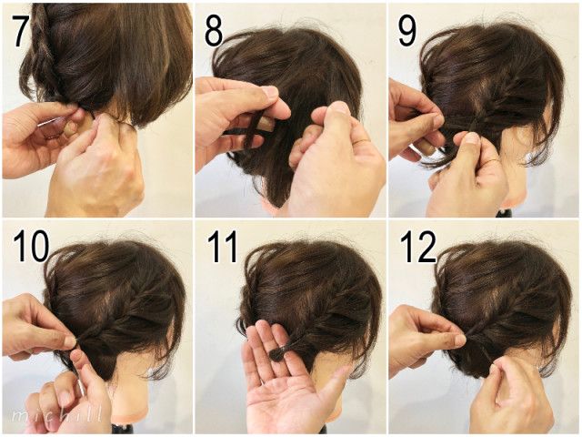 ボブ ショートさん向け セルフで可愛い 結婚式のお呼ばれヘアアレンジ Michill ミチル