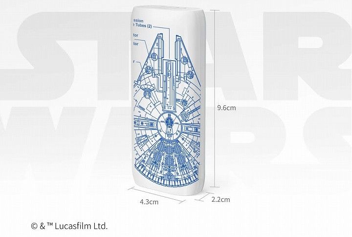 Anker モバイルバッテリースターウォーズミレニアムファルコン