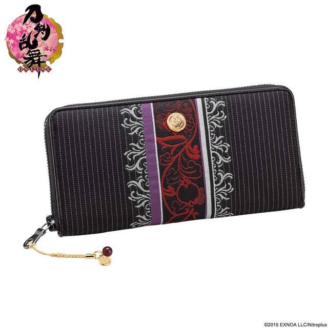 刀剣乱舞 山姥切国広 長財布 足利織 財布 刀剣乱舞-ONLINE-」日本の伝統織物とコラボした長財布に山姥切