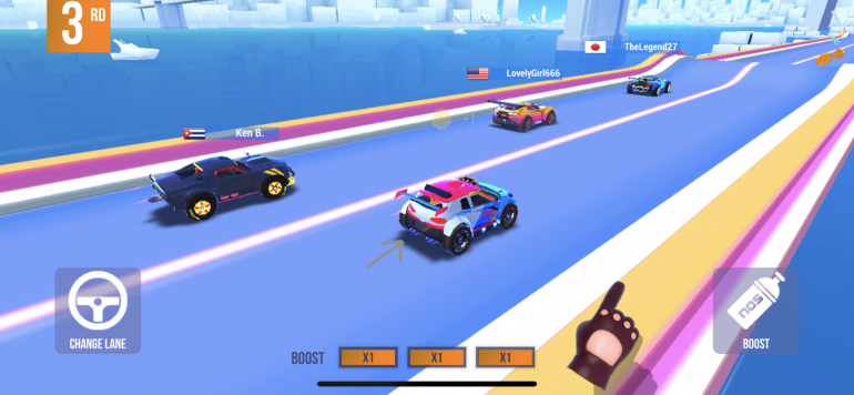 ファンキーなビジュアルでエキサイティングなレースを楽しめる対戦ゲームアプリ Sup Multiplayer Racing Dime Line News