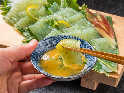 刺身こんにゃくは本当に低カロリー こだわるべきは タレ にあった オリーブオイルをひとまわしニュース