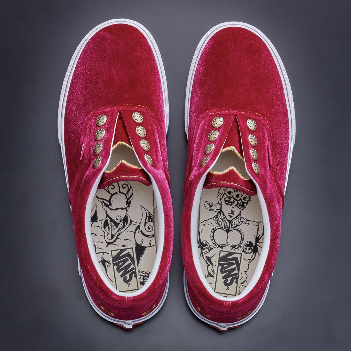 ヴァンズと ジョジョの奇妙な冒険 黄金の風 がコラボ 人気キャラクターのスニーカーが登場