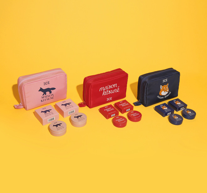 韓国発コスメ3ce メゾン キツネ 伊勢丹新宿店で発売 Fashionsnap Com Line News