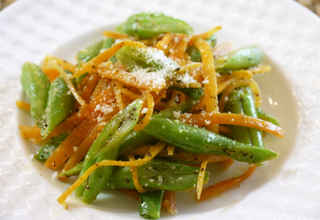 カチカチになる前に 余った粉チーズ でおいしい和え物ができた