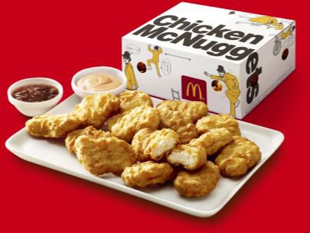 チキンマックナゲット期間限定180円引き